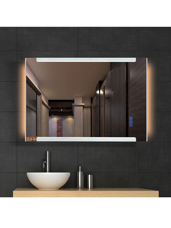 Espejo de baño LED de 95cm con luz