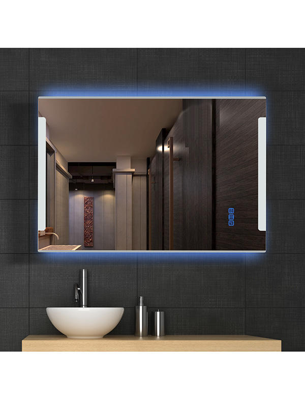 Espejo de baño LED de 95cm con luz